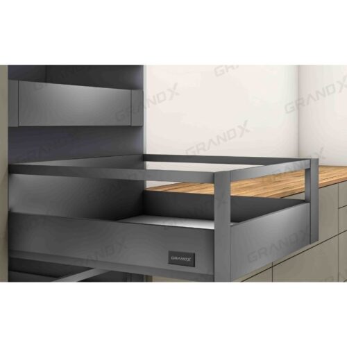 Ray hộp Tandembox mở toàn phần giảm chấn cao cấp GrandX XT.450H 3 anh ray hop tandembox mo toan phan giam chan cao cap grandx xt.450h 1